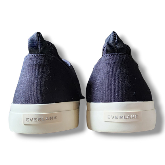 Everlane The Forever Sneaker – Black Canvas Men's Size 13 - Picture 4 of 11